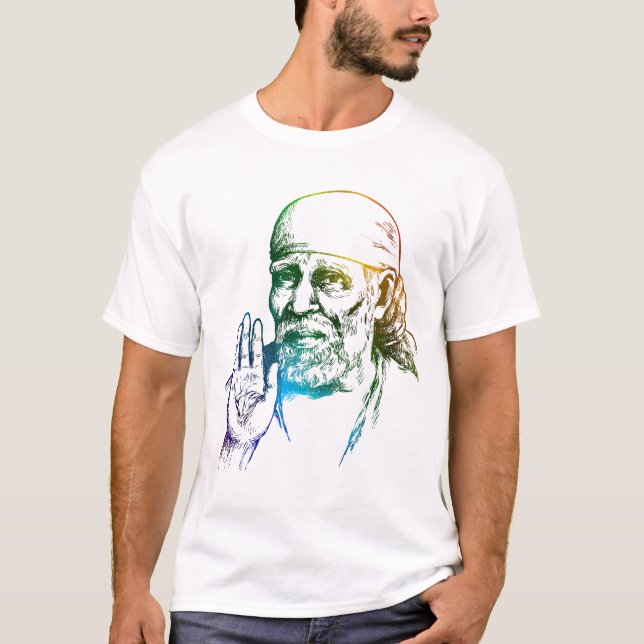 Camiseta BABÁ Hindu do santo SAI (Frente)