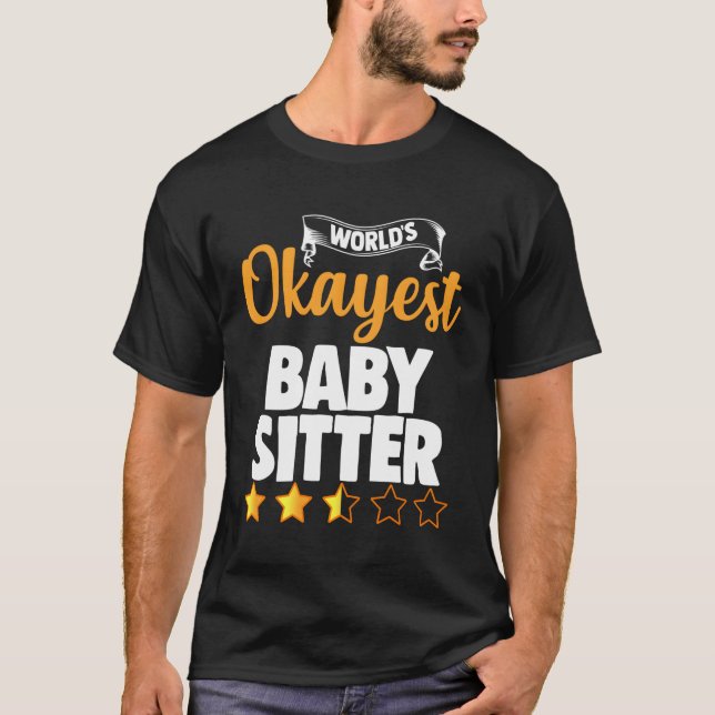 Camiseta Babá Mais Okayest Do Mundo (Frente)