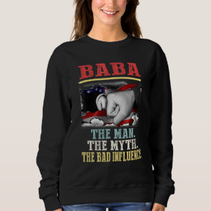 Camiseta Baba O Homem Mora A Má Influência Vintage American