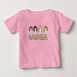 Camiseta bABBA - musical babies and little dancing queens