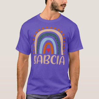 Camiseta Babcia Rainbow Avó Bonita Dia de as mães Engraçado