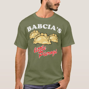 Camiseta Babcias Little Pierogi comida Polonesa Polska