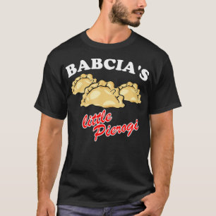 Camiseta Babcias Little Pierogi comida Polonesa Polska