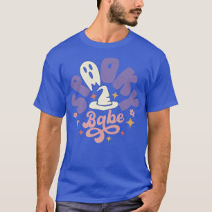 Camiseta Babe Retro Cute Spooky Ghost Girl's