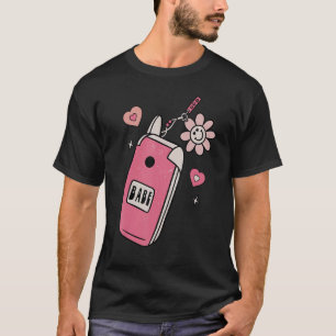 Camiseta Babe Smart Phone Groovy Retro Happy Namorados Da
