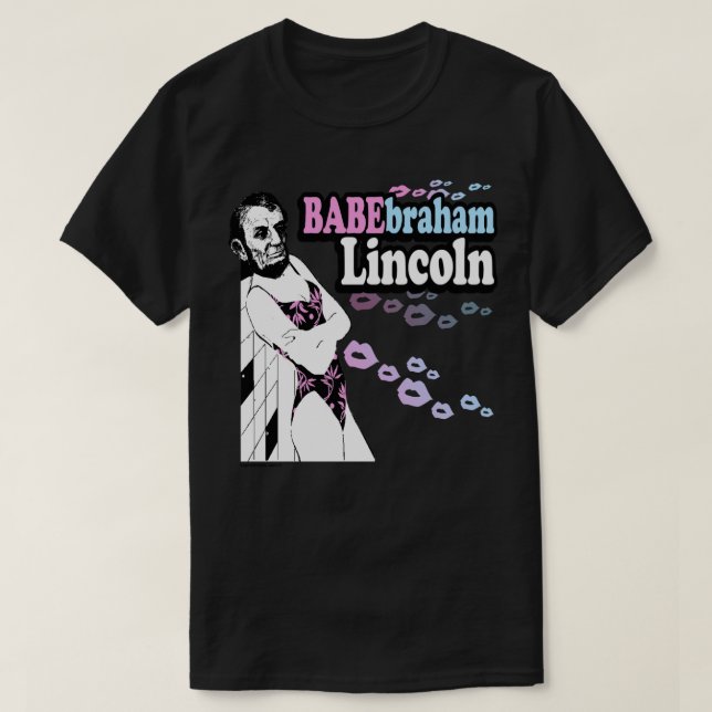 Camiseta Babebraham Lincoln (Frente do Design)