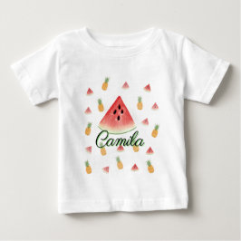 Camiseta "Babero Dulce Tropical - Sandía & Piña"