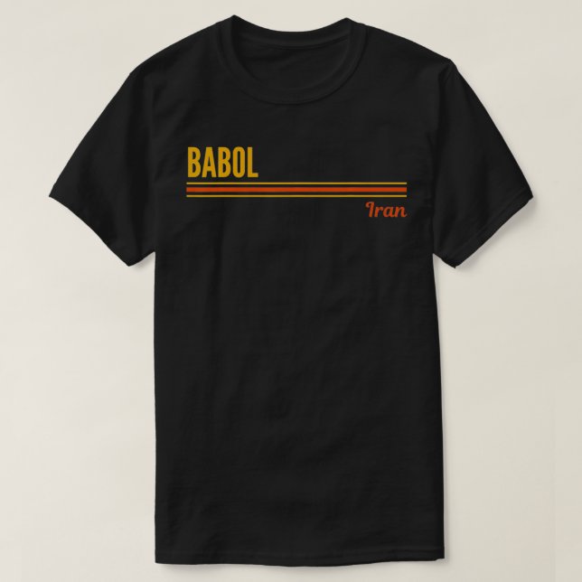 Camiseta Babol Iran  (Frente do Design)
