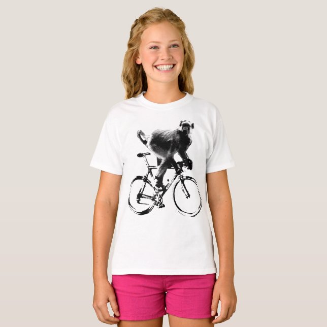 Camiseta Baboon Biker (Frente Completa)