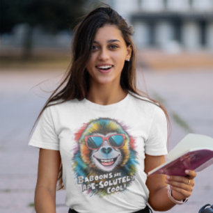 Camiseta Baboon Bonanza Tee: Declaração Absolutamente Legal