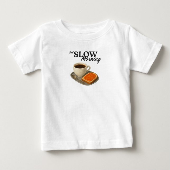 Camiseta Baby a Manhã Devagar (Frente)