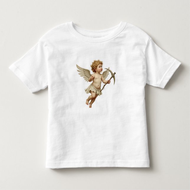 Camiseta Baby Angel With Scythe For Toddlers (Frente)