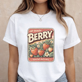 Camiseta Baby Announcement Berry Pregnancy Reveal