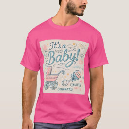 Camiseta Baby Arrival Tee | Parabéns Novos Pais
