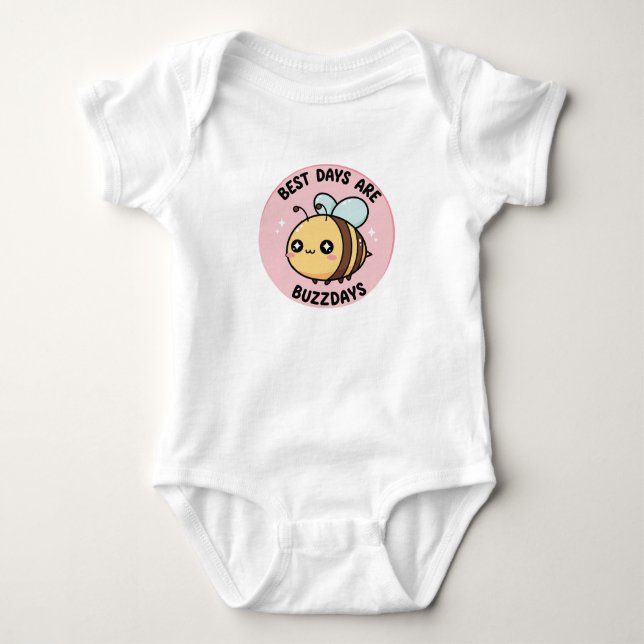 Camiseta Baby Bee – Design Kawaii Fofo (Frente)