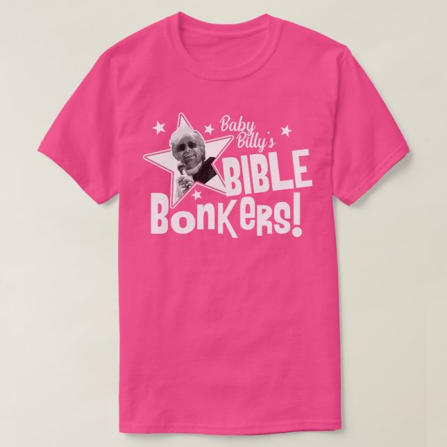 Camiseta Baby Billys Bíblia Bonkers (Frente do Design)