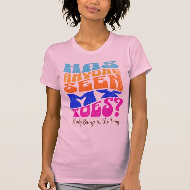 Camiseta Baby Bump in the Way (Frente)