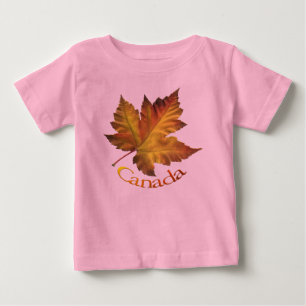 Camiseta Baby Canada Souvenir Creeper Organic Canada Shirt
