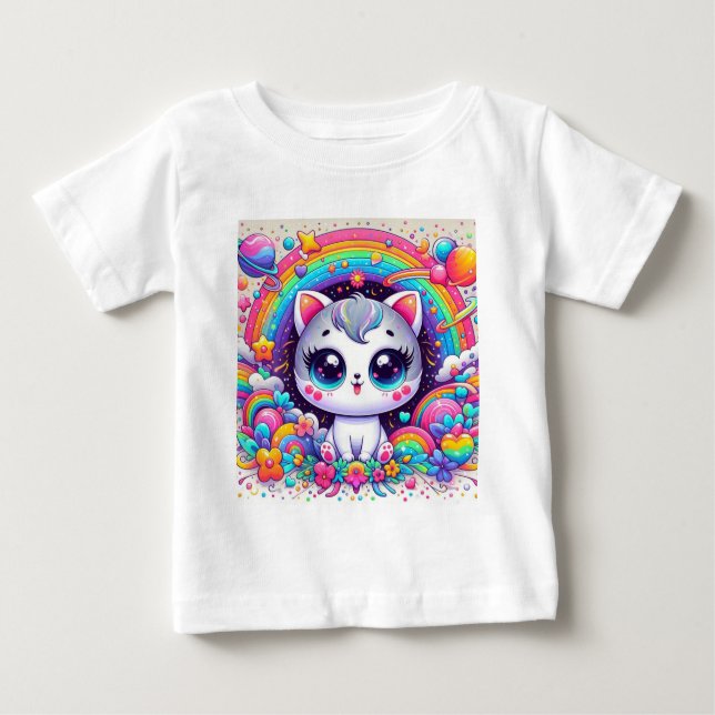 Camiseta Baby Cat 6 (Frente)