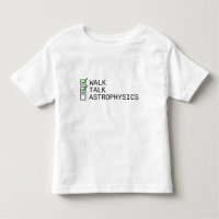 Baby Checklist: Caminhada, Conversação, Astrofísic