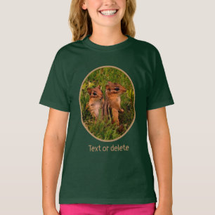 Camiseta Baby Chipmunks Animal Art Personalizado