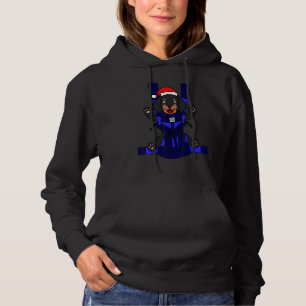 Camiseta Baby Dachshund Papais noeis Engraçados Cachorro Bo