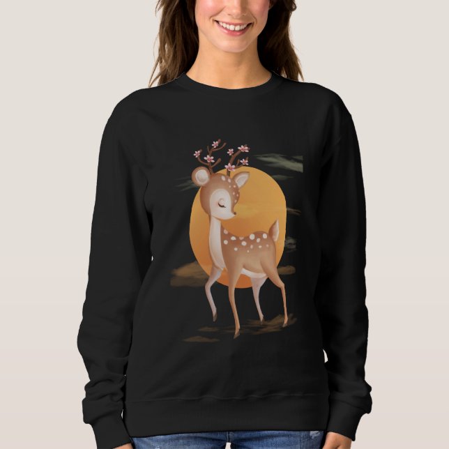 Camiseta Baby Deer Adorable Fawns For Youth and Adult (Frente)