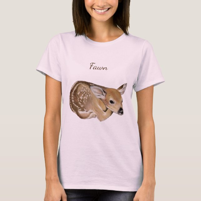 Camiseta Baby Deer Fawn (Frente)
