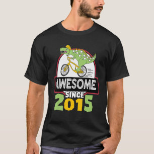 Camiseta Baby Dinosaurus Rex Incrível Desde Aniversário De