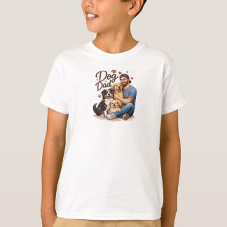 Camiseta Baby Dog Dad – Amante de Cachorrinhos Fof