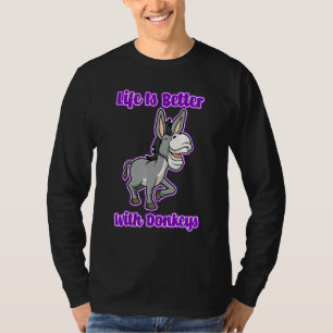 Camiseta Baby Donkey Life Mule