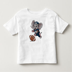 Camiseta Baby Elephant Tocando Futebol