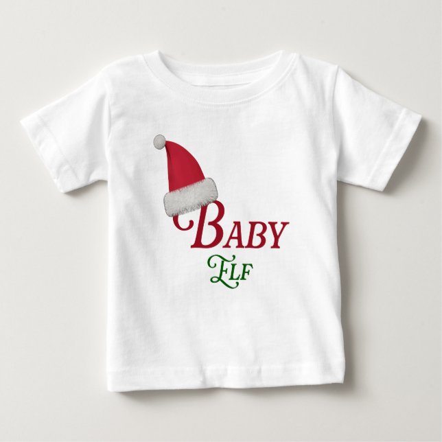 Camiseta Baby Elf Christmas Theme (Frente)