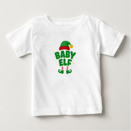 Camiseta Baby Elf Cute Family Christmas Pajama