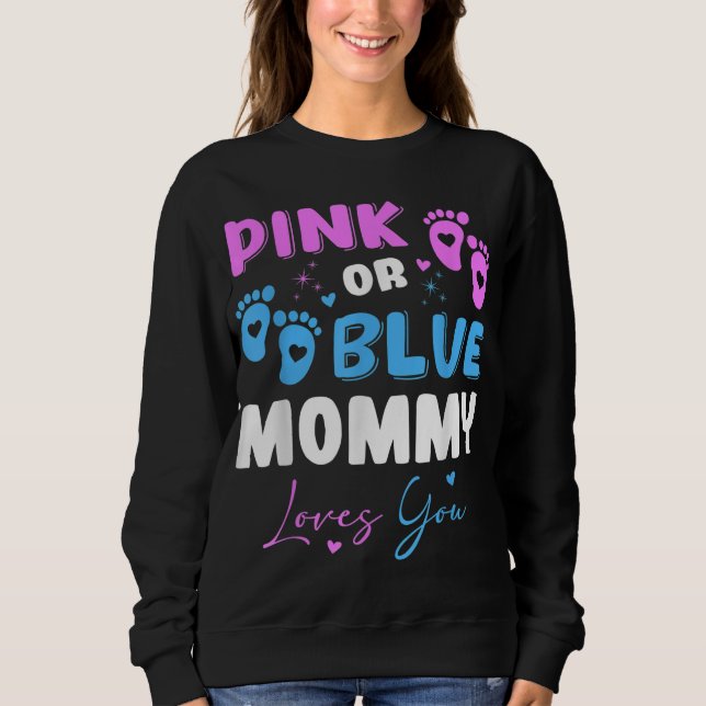 Camiseta Baby Gender Reveal Mãe (Frente)
