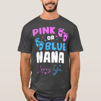 Camiseta Baby Gender Reveal NANA