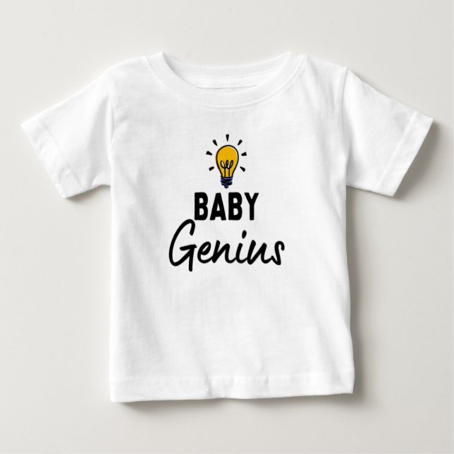 Camiseta Baby Genius (Frente)