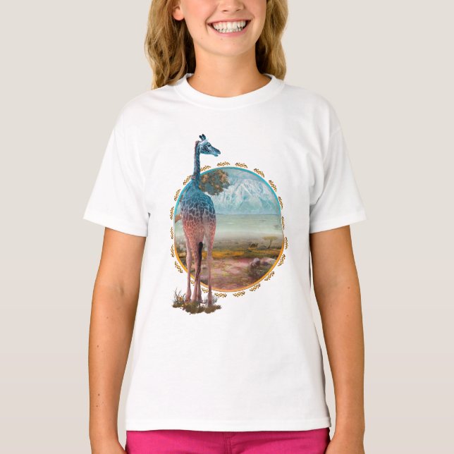 Camiseta Baby Giraffe AFRICAN HERITAGE (Frente)