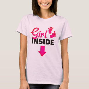 Camiseta Baby Girl Dentro