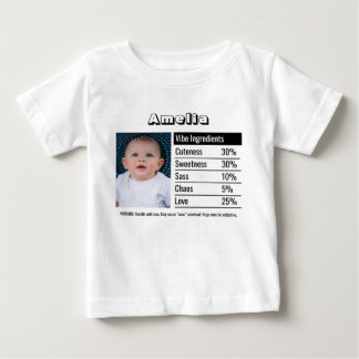 Camiseta Baby Girl’s Vibe Report | Camiseta Engraç