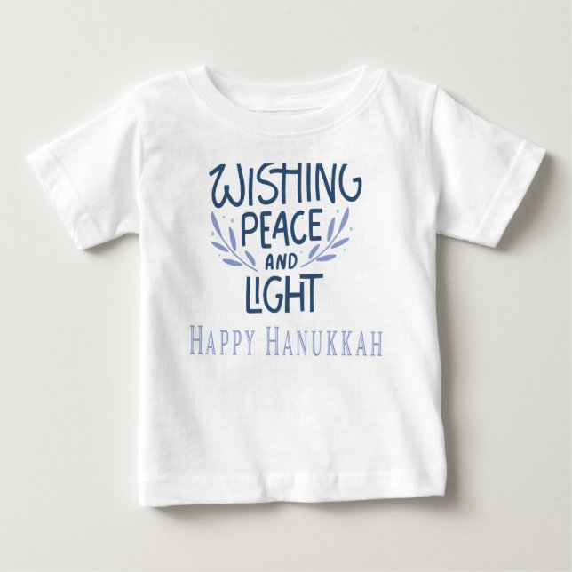 Camiseta Baby Hanukkah shirt (Frente)