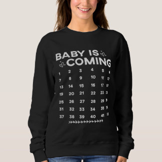 Camiseta Baby Is Coming  Pregnancy Announcment