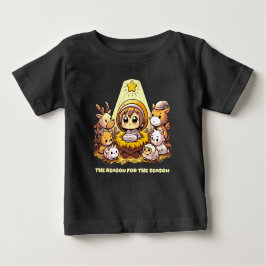 Camiseta Baby Jesus: Chibi Nativity