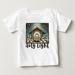 Camiseta Baby Jesus : Holy Light: Sacred Light