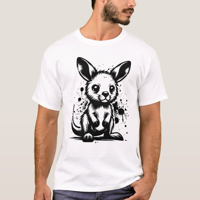 Camiseta Baby Kangaroo  (Frente)