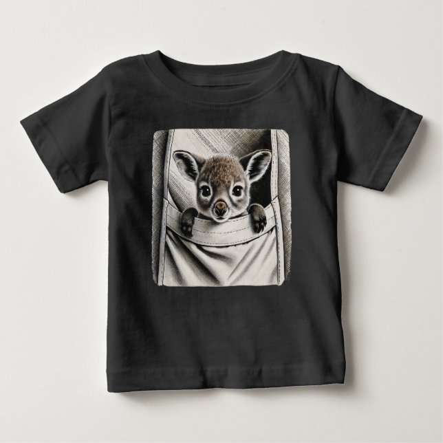 Camiseta Baby Kangaroo, Joey Bonito (Frente)