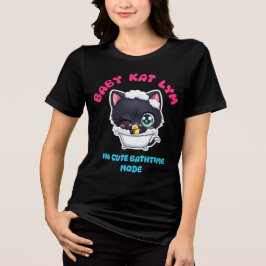 Camiseta Baby Kat Lym In Cute Bathtime Mode