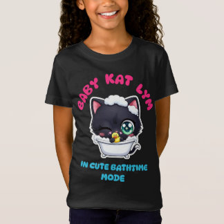 Camiseta Baby Kat Lym In Cute Bathtime Mode