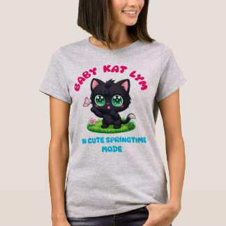 Camiseta Baby Kat Lym In Cute Springtime Mode