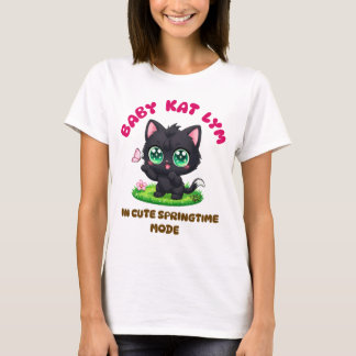 Camiseta Baby Kat Lym In Cute Springtime Mode